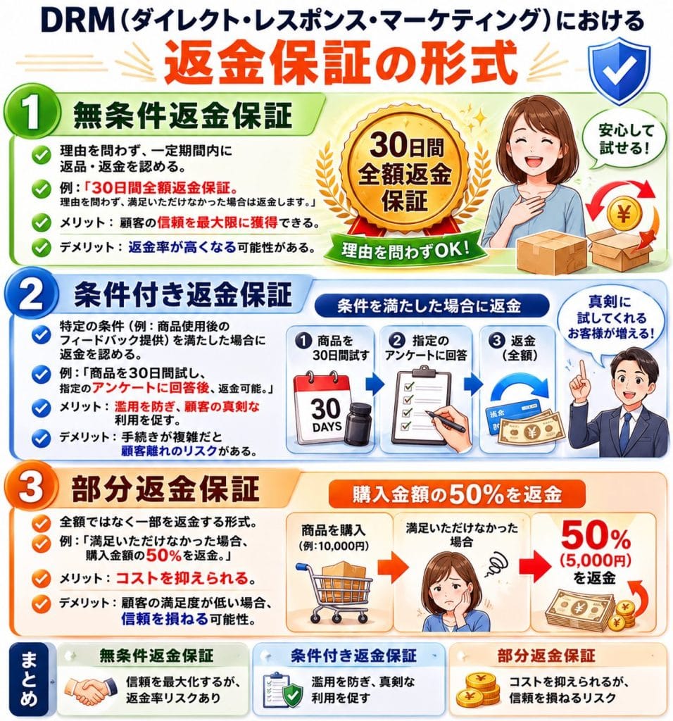 alt="返金保証の種類"